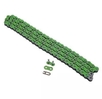 1984 1990-1993 1996-1999 Kawasaki KX125 Green Non O Ring Chain 520X112L • $33.29