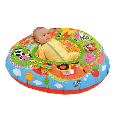£33.99 • Buy GALT Farm Themed Newborn Baby Child Sit Me Up Fabric Inflatable Playnest New 