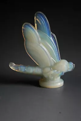 Art Deco Sabino Libellule Opalescent Glass Car Mascot • $614.25
