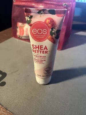 EOS Shea Better Hand Cream JASMINE PEACH 2.5 Fl Oz Ea VHTF • $8.99