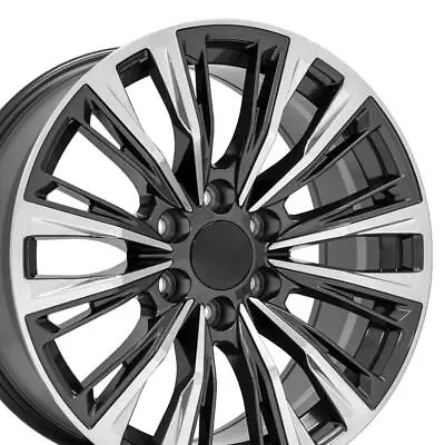 20x9 Gunmetal 84638161 Wheels Set (4) Fits Cadillac Escalade Yukon Sierra • $884