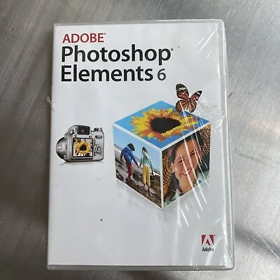 Adobe MAC Photoshop  Elements 6  Photo Image Software • $19.99