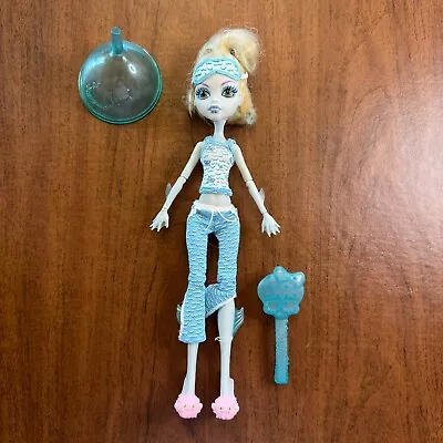 2011 Monster High Dead Tired Hydration Chamber Lagoona Blue Doll Cmplt Mt- • $5