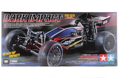 Tamiya 58370 A 1/10 EP RC DF03 Chassis 4WD Off Road Dark Impact (WITHOUT ESC) • $138