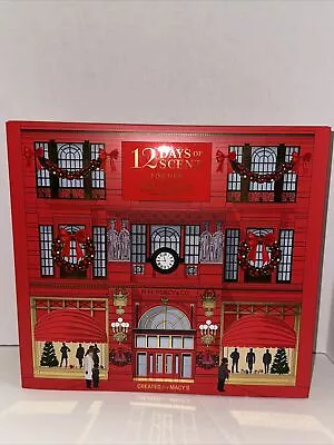 12-Pc. Macy's Favorite Scents 12 Days Of Scent For Her Advent Calendar~ New ~ • $53.92