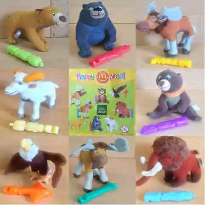 McDonalds Happy Meal Toy 2003 Disney Brother Bear Soft Plush Toys - Various • £4