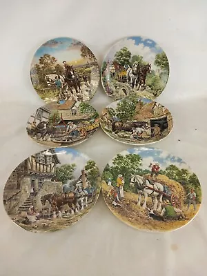 £15 • Buy 6 X Wedgwood Life On The Farm Decorative Plates Boxed Display Collectables