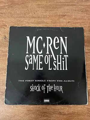Mc Ren Lp Same Ol Shit On Ruthless 1993 Vinyl Record • $11