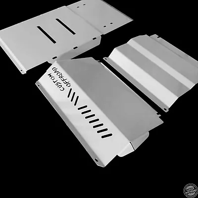 Pajero Sport QE-QF (2015-2022) 3mm Stainless-Steel 3 Piece Bash Plates • $599