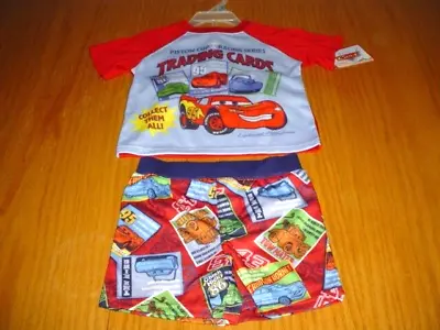 New  Disney Cars Piston Cup PJ 'S Lightning McQueen Pajamas Baby Boys 12 Month • $13