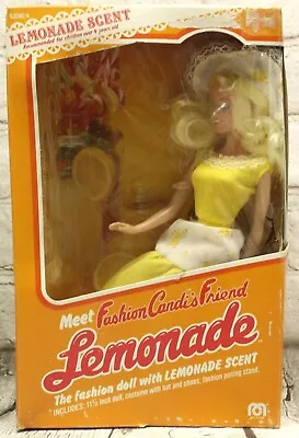 Fashion Candi's Friend Lemonade Scented Doll 1980 Mego 93090-4 NRFB BOX DAMAGE • $45