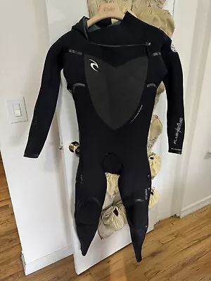 Ripcurl F-Bomb E3 5/4 Hooded Chestzip Fullsuit Wetsuit Men's Size Medium • $200
