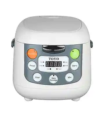 $73.15 • Buy TOYO Multi-Function Rice Cooker LCD Display MB-FS20S (4 Cups/2L) (7 Functions) 