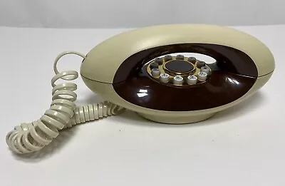 Vintage Genie Retro Telephone Space Age MCM 60's 70s Push Button Phone • $24.99