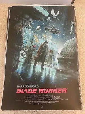 BLADE RUNNER By ADAM STOTHARD Mondo Screen Print Movie Poster 24x36 • $89.99