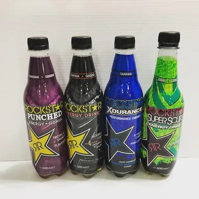 Rockstar Energy 500ml Bottles. Full Rare Collectors Item • $89.99