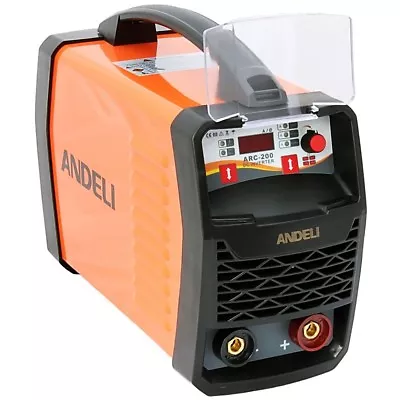 ANDELI ARC Inverter Welder 200amp MMA Stick DC Welding Machine With Lift TIG • £146.69