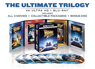 Back To The Future: The Ultimate Trilogy (4K UHD) [Blu-ray] [2020] [Region Free] • $49.86