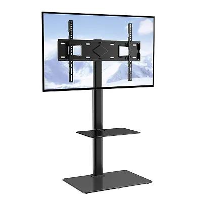 VEVOR TV Stand Mount Bracket Swivel Universal For 32-65 In TV Adjustable Height • £46.79