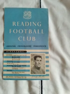 Reading V Millwall Football Programme 1949/50 • £1