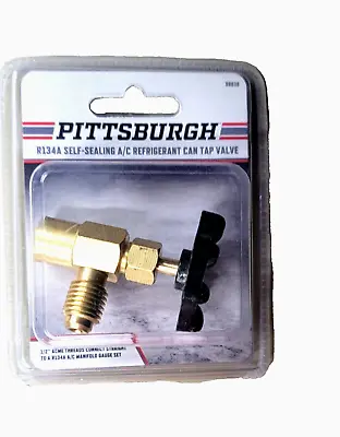 Pittsburgh  R134a Self-Sealing A/C Refrigerant Can Tap Valve. • $16.80