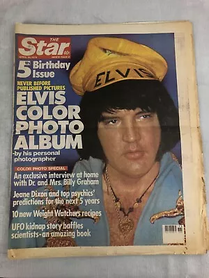 Star Tabloid April 10 1979 Elvis Presley Color Photo Album Billy Graham UFO • $15.60