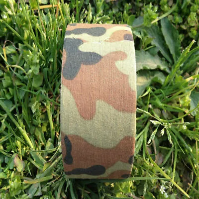 Camouflage Tape Hunting Stealth Gun Wrap Waterproof Hunting Duct Tape 5cmx10m • £7.89