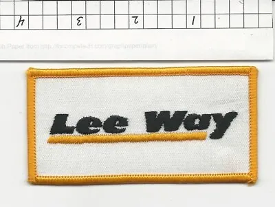 Lee Way Motor Freight Truck Company Patch (03/09/lw) 30% Discount • $4.77