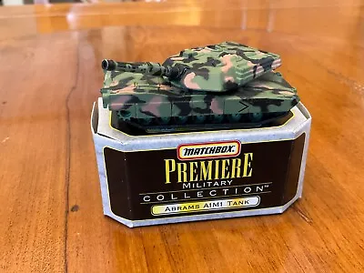 1994 Matchbox Premiere Military Collection Abrams A1M1 Die-Cast Tank  • $19.99