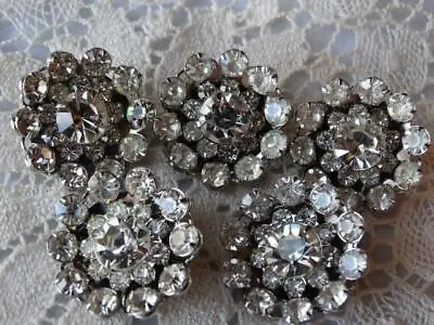 Stunning Vintage Sparkley Rhinestone Buttons • $7.99