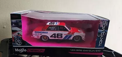 Maisto 1:24 Model Design Tokyo 1971 BRE Datsun 510  • $120