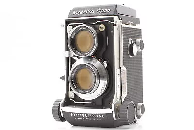 Read [Exc+5] Mamiya C220 Pro TLR Medium Format Camera + 80mm F/2.8 Lens JAPAN • $249.98