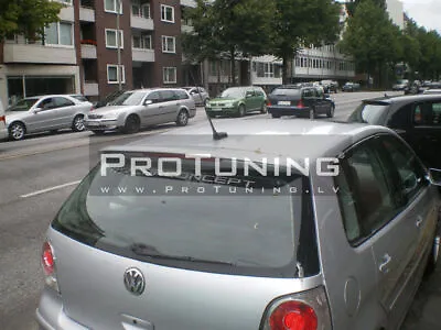 Fiberglass GTI Style Rear Door Roof Spoiler For VW Polo 9N 2002-2005 • $185.76