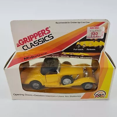 VTG Grippers Classics MERCEDES Pull Back Motorized Car Die-Cast Scale Model 1981 • $13.95
