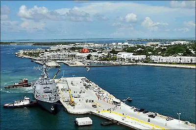 Poster Many Sizes; Guided-Missile Destroyer Uss Spruance (Ddg 111) Key West • $160.11
