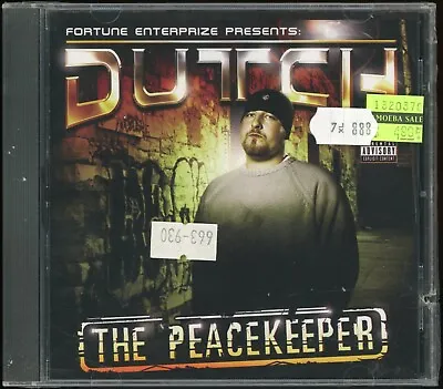 The Peacekeeper By Dutch (Fortune Records) B-12 White Rapper CD W/ Cut-Out OOP • $14.99