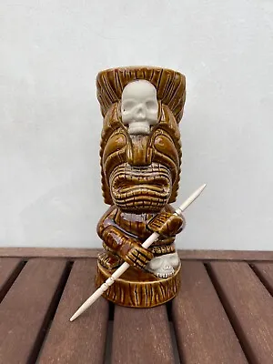 Munktiki Tribal Warrior With Skull Tiki Mug 2016 Kevin Murray • $59.99