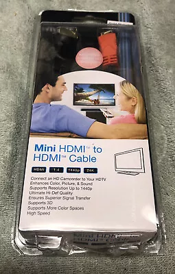 Vivitar Mini HDMI To HDMI Cable • $9.99