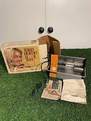 Vintage Sperti Sun Lamp P-109 Manual And Original Box With Protective Eyewear • $99