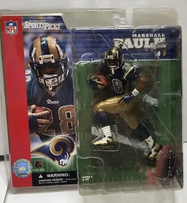 Collectible Figure Marshall Faulk McFarlanes Sports Pick #28 NFL St. Louis Rams • $23.89