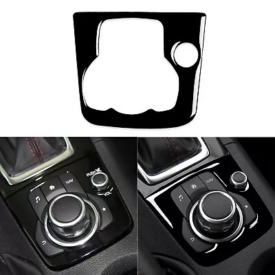 Piano Black Interior Console Multimedia Cover Trim For Mazda 3 Axela 2013-2016 • $12.99