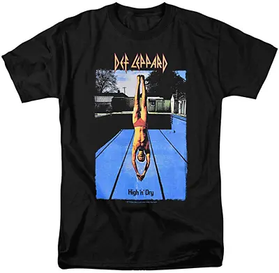 Def Leppard High 'n' Dry 80s Rock Album T Shirt MM1252 • $21.84