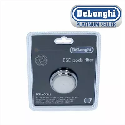 Delonghi 5513281011 EC331 EC680 Silver Espresso ESE Pod Filter 1PK OEM Genuine • $18.99