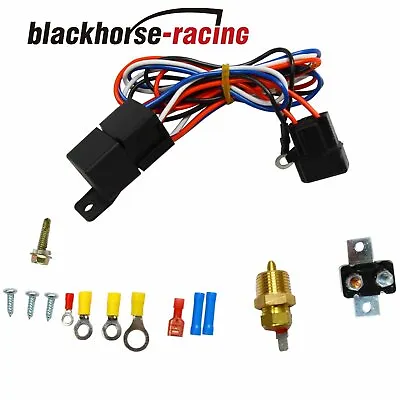 $15.88 • Buy 3/8  Thread Electric Radiator Engine Fan Thermostat Temperature Switch Relay