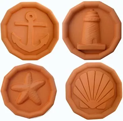 Brown Sugar Savers - New Designs (Set Of 4 - Anchor Lighthouse Starfish Se... • $43.44