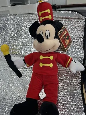 Nostalgic Collection Disney 16  Mickey Mouse Plush BAND LEADER ~Toy Factory NWT • $15