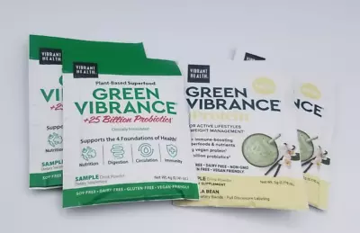 Vibrant Health Green Vibrance + Protein & Green Vibrance + 25 Billion Probiotics • $7.80