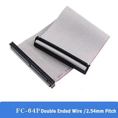 2.54mm Pitch IDC 6/8/10/12/14-64 Pin Flat Ribbon Cable Connector 10CM-5M Length • $46.90