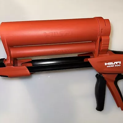 NEW  HILTI HDM 500 Manual Epoxy Gun Dispenser With HIT-CR 500 Red Cartridge NEW • $89