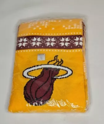 NBA Miami Heat Scarf. Approx. 5ft Long. New In Bag • $7.99